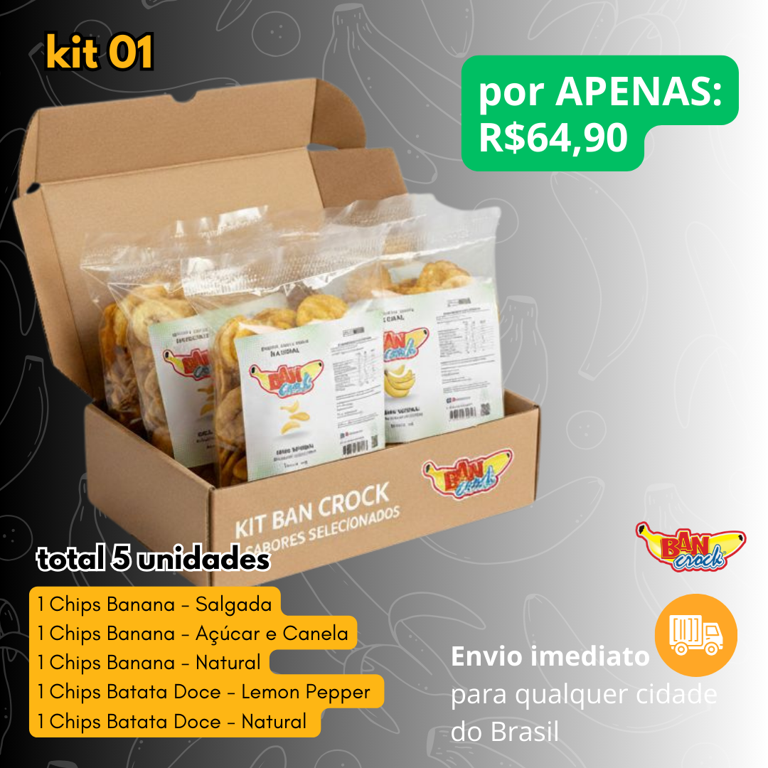 Combo Bancrock - Kit 01 (5 unidades)