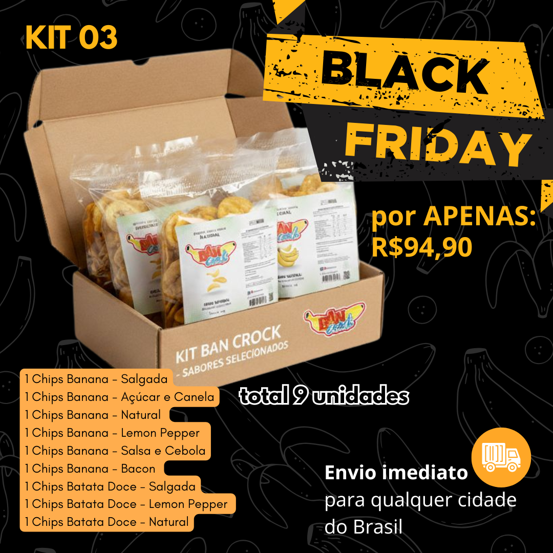 Combo Bancrock - Kit 03 (9 unidades)