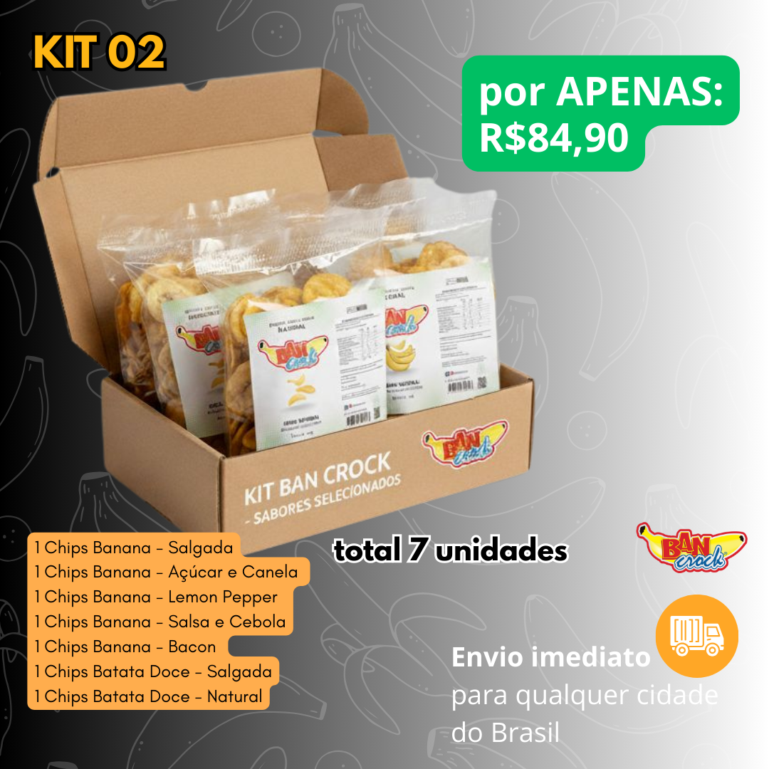 Combo Bancrock - Kit 02 (7 unidades)