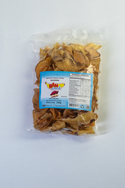 Batata Doce Chips Salgada    120 g