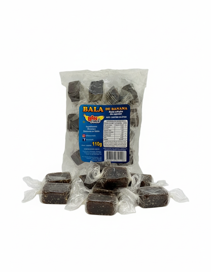 Bala de Banana ZERO Açúcar 110g