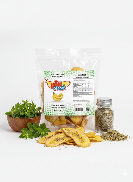 Bananas Chips Orégano 120g