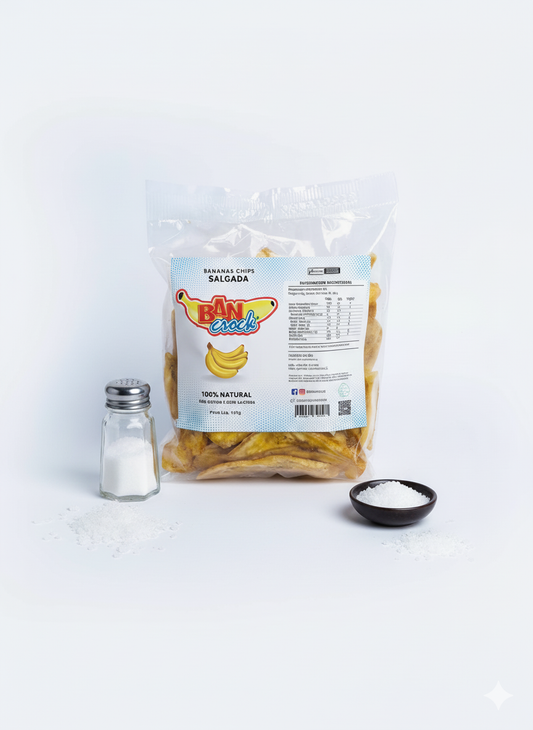 Bananas Chips Salgada 120g